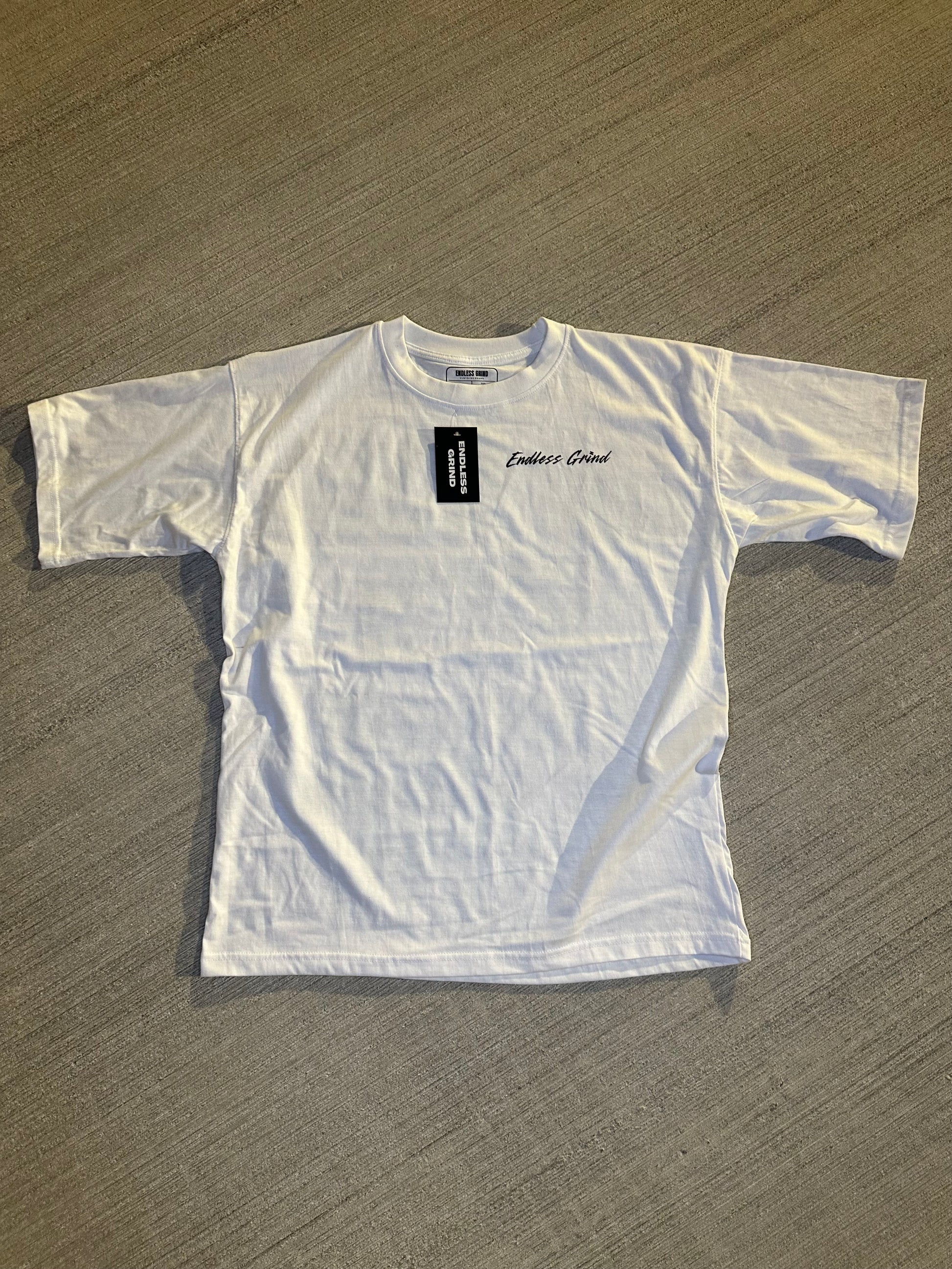 WHITE “DO THE FKN WORK” TEES