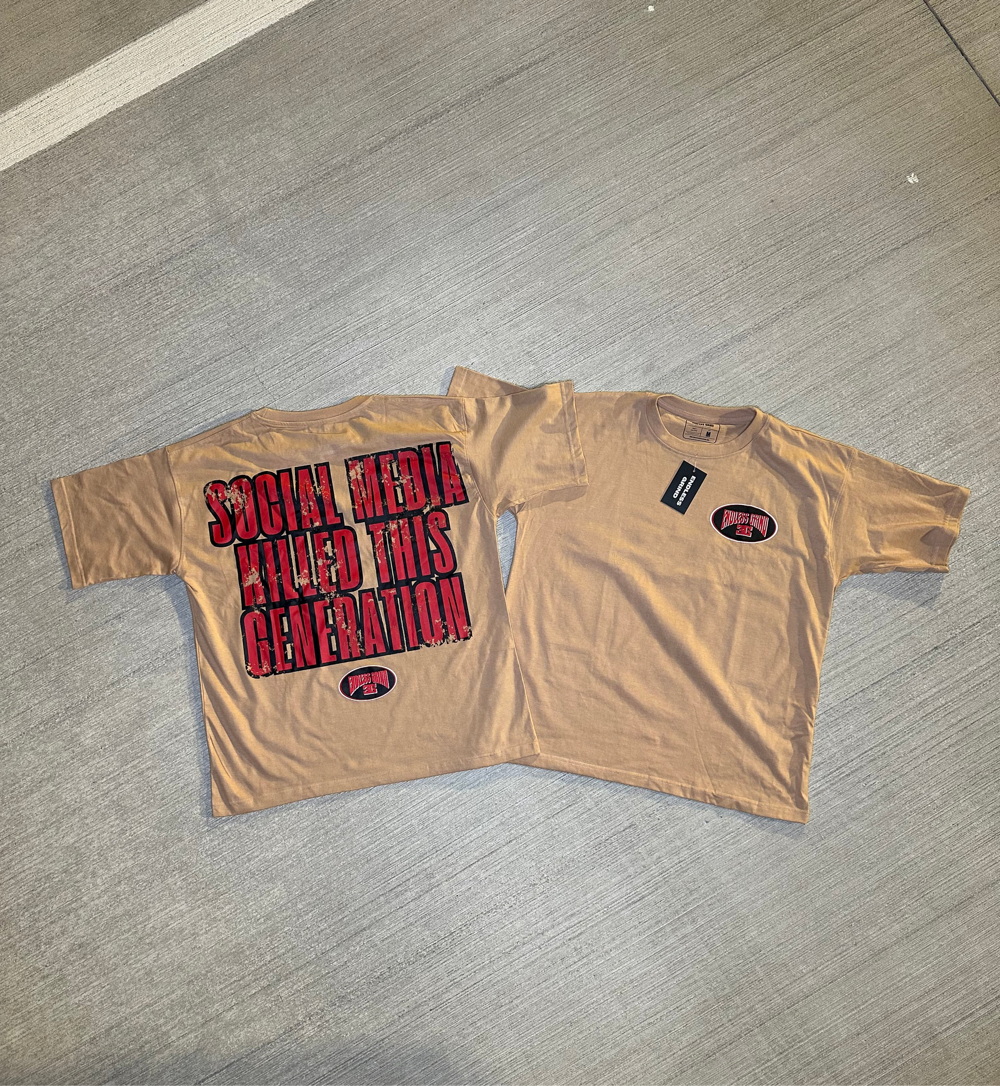 CREAM “SOCIAL MEDIA” TEES