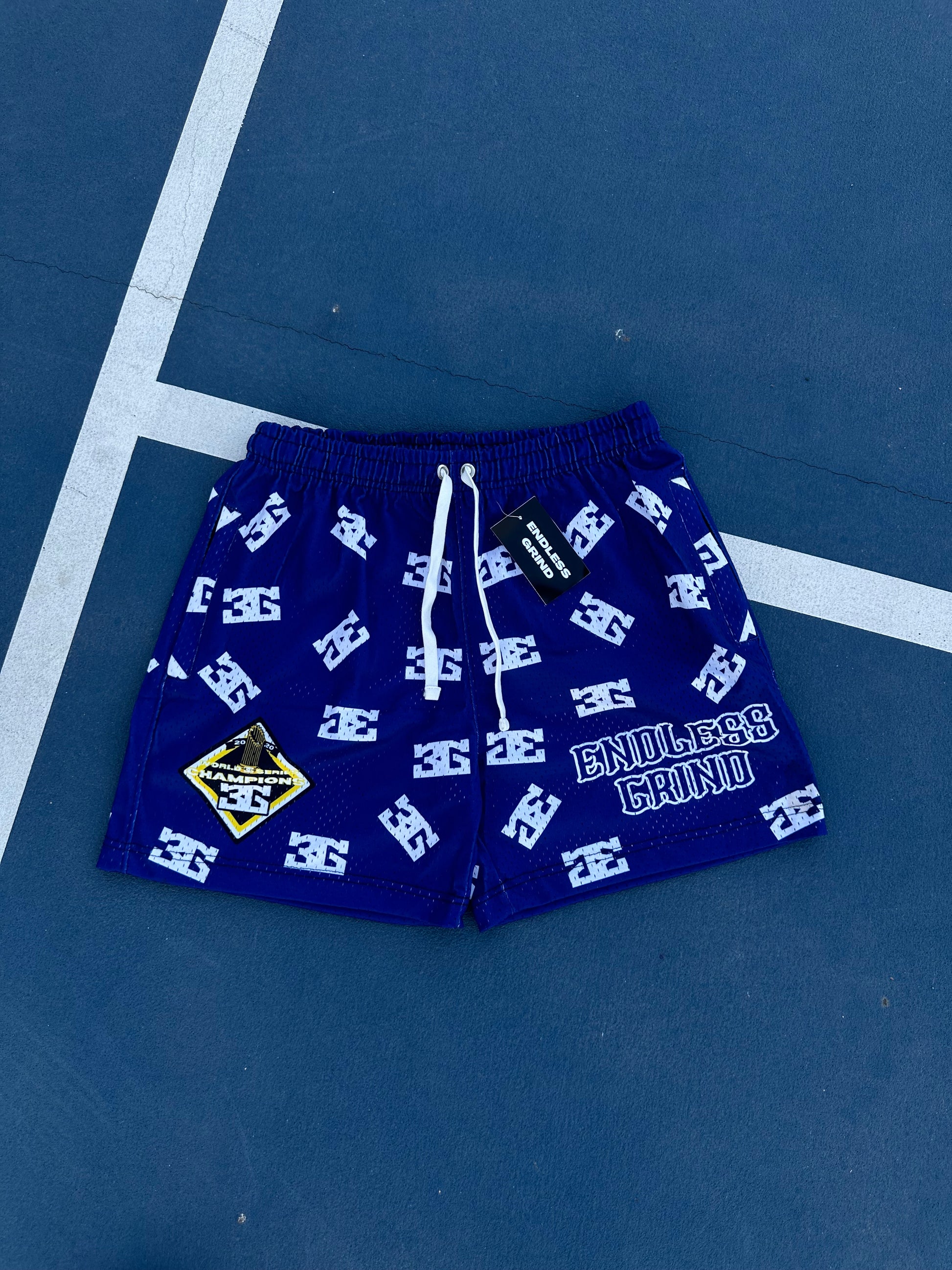 Navy World Series EG Shorts