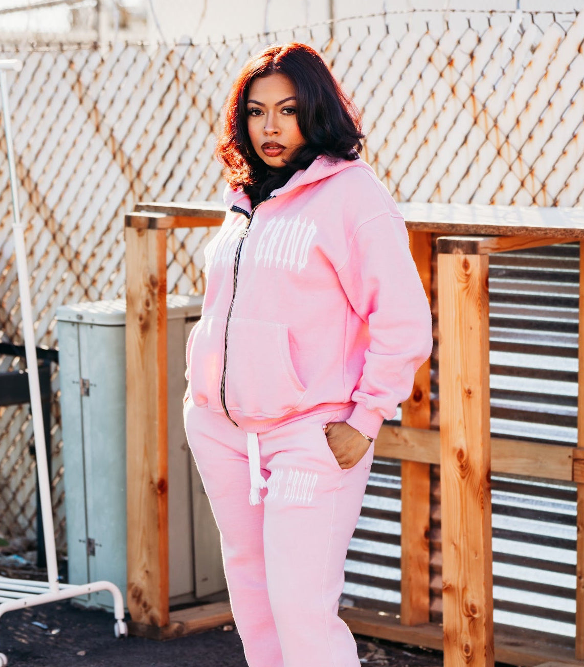PINK LNEM SWEATSUIT