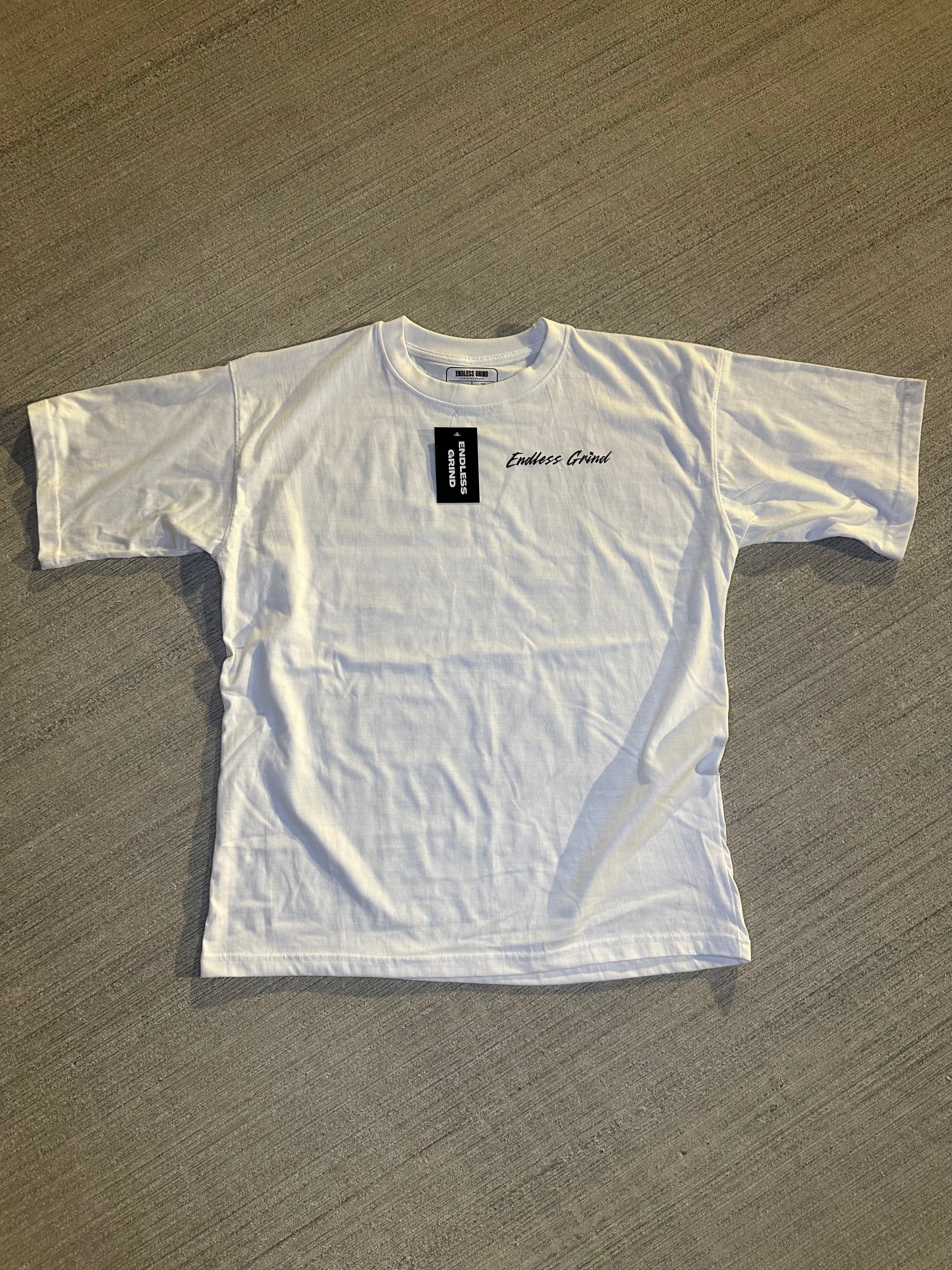 WHITE “DO THE FKN WORK” TEES