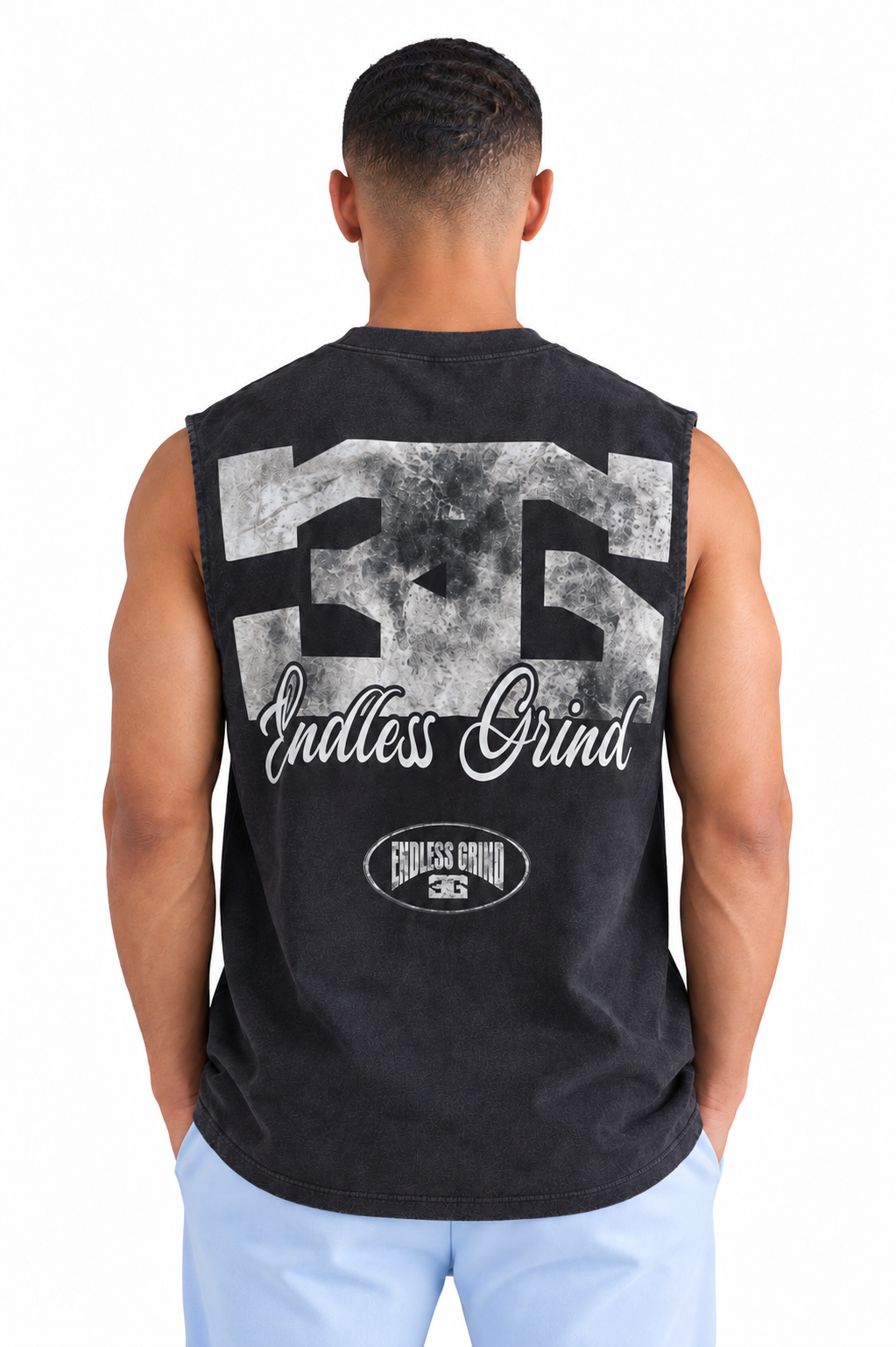 Concrete Sleeveless Tee