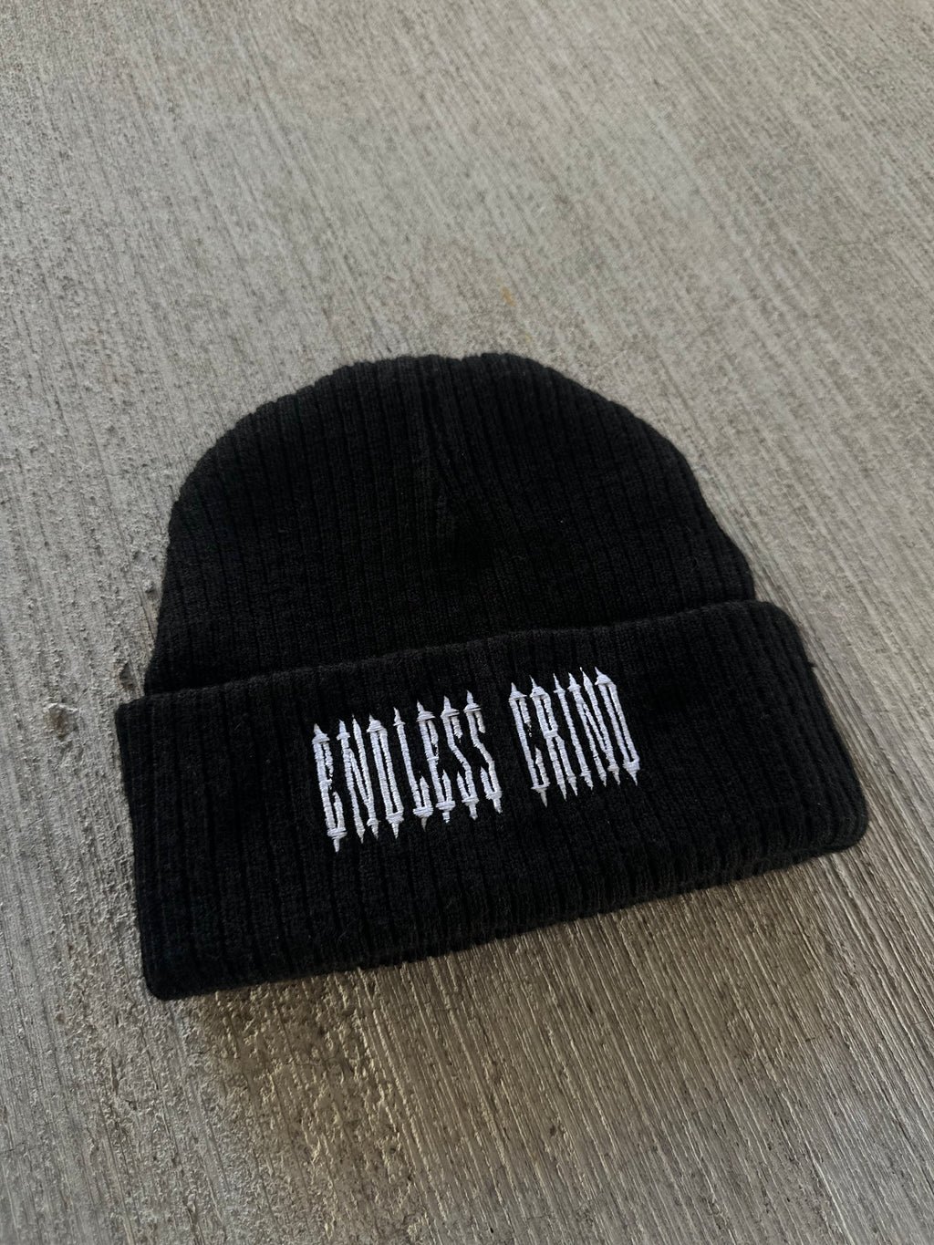 MIDNIGHT BLACK BEANIE