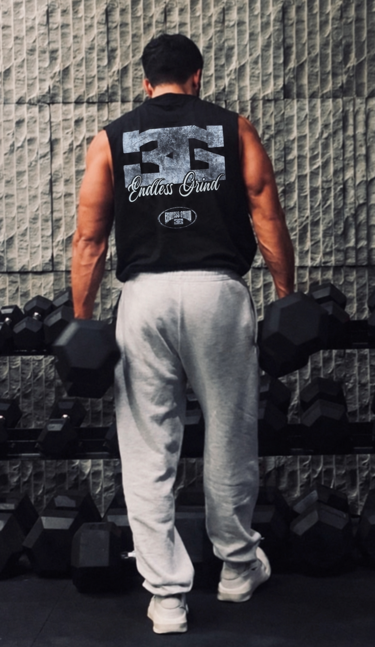 Concrete Sleeveless Tees