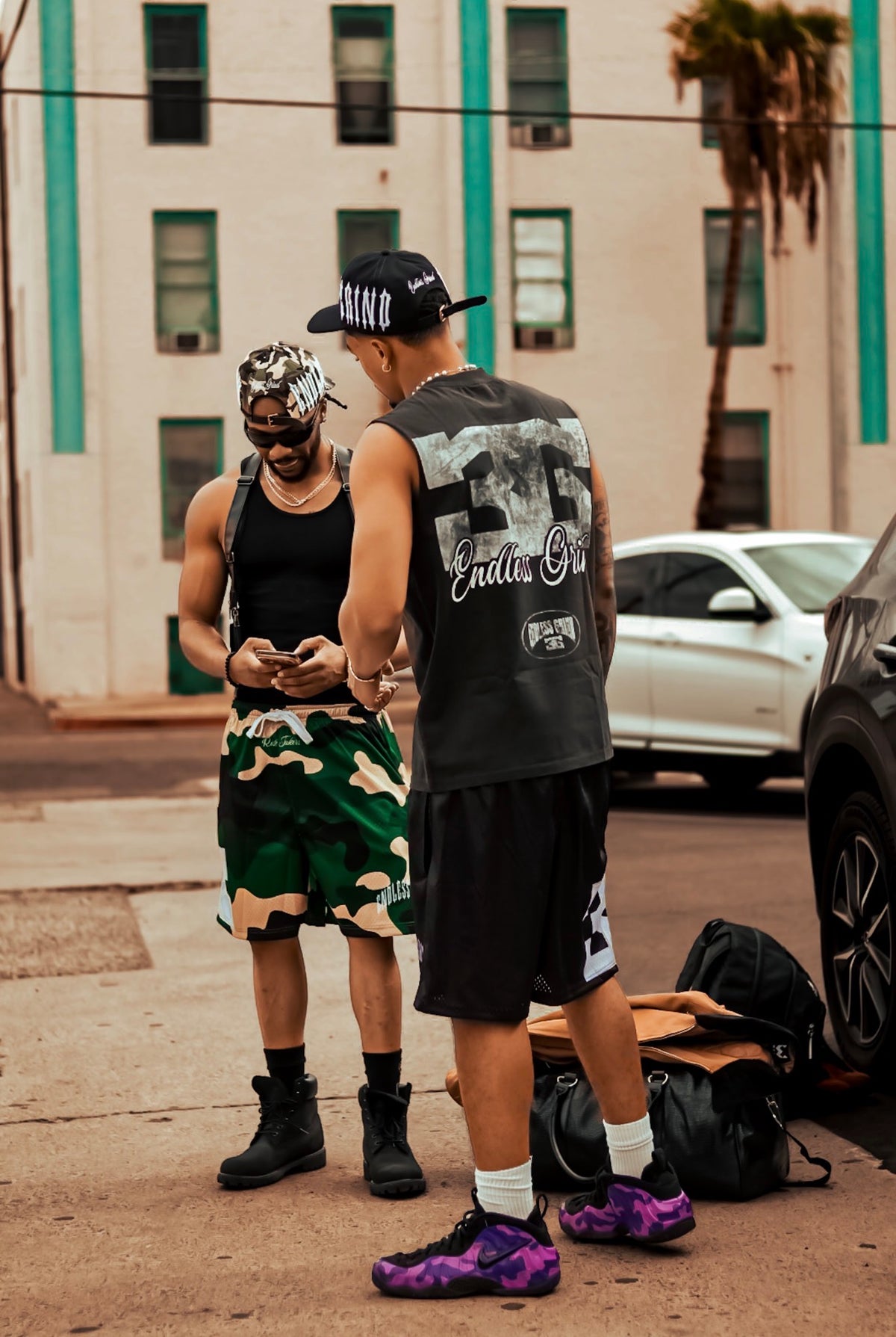 Concrete Sleeveless Tee