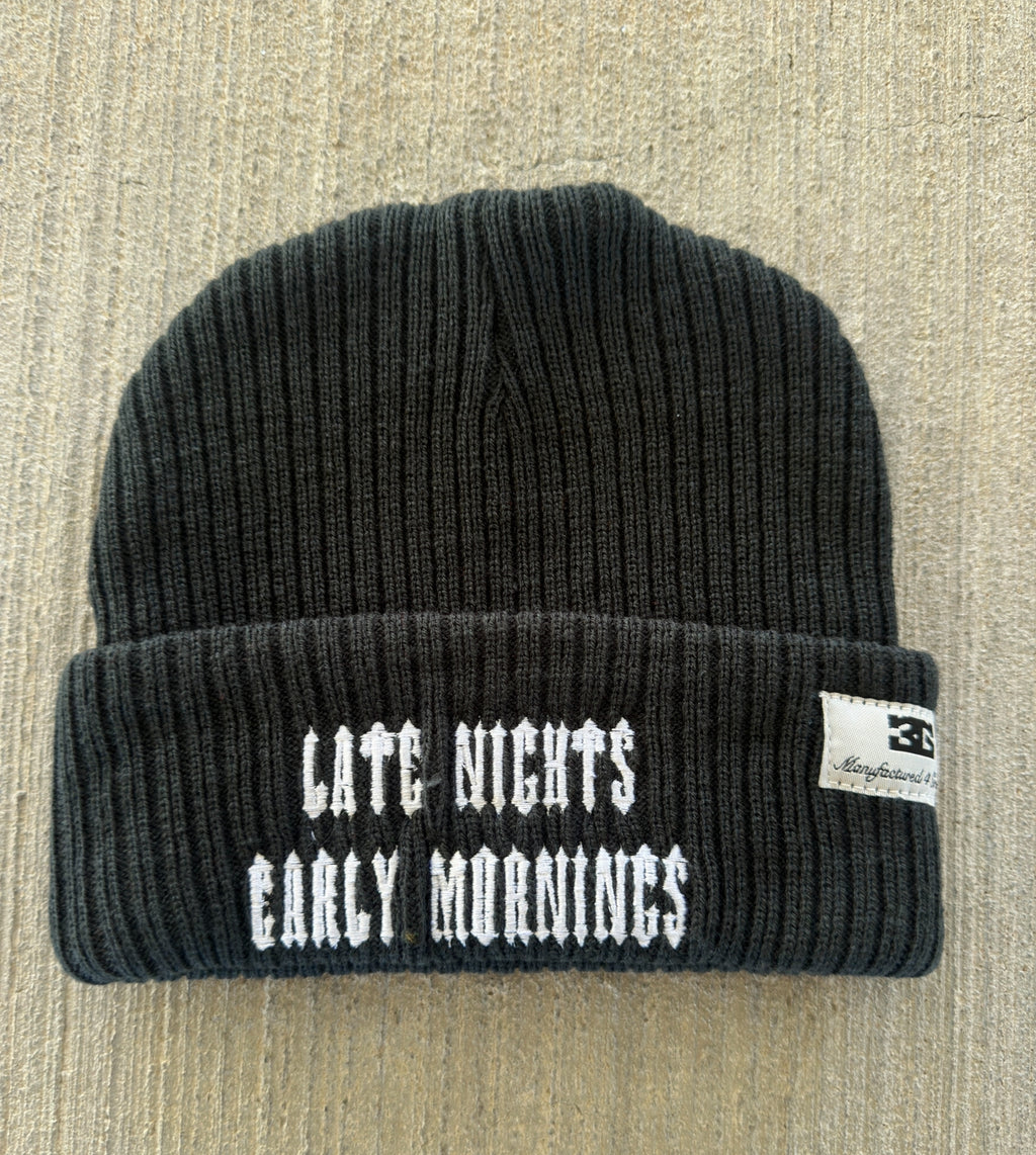 CHARCOAL GREY BEANIE