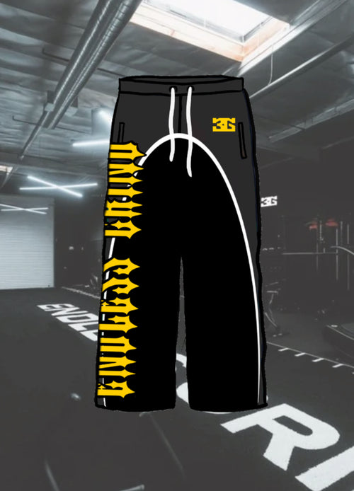 BLACK & YELLOW RISK TAKER PANTS PREORDER