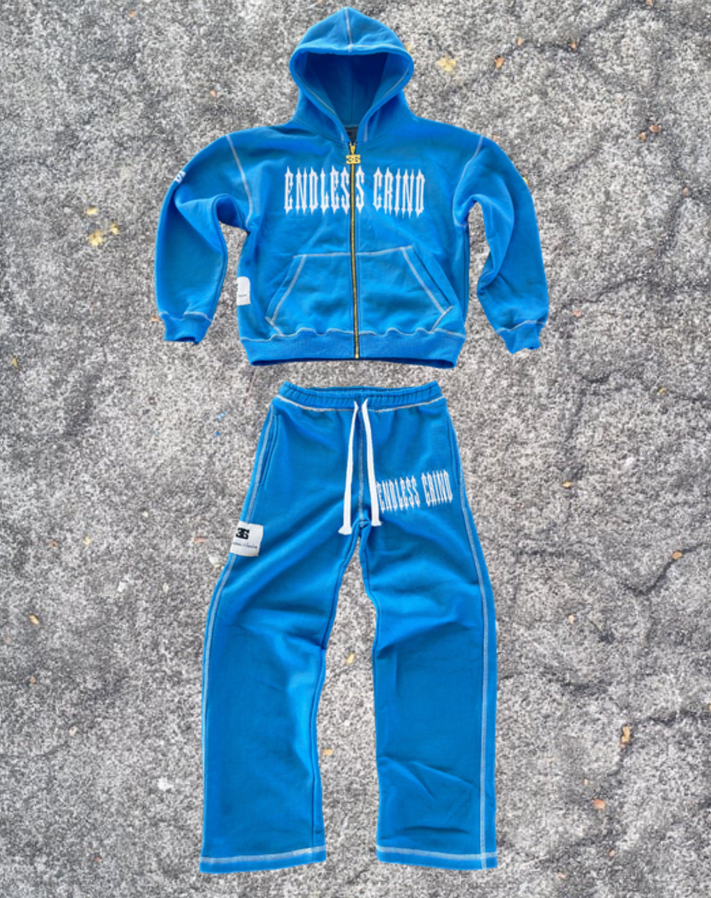 BLUE ICE LNEM SWEATSUIT