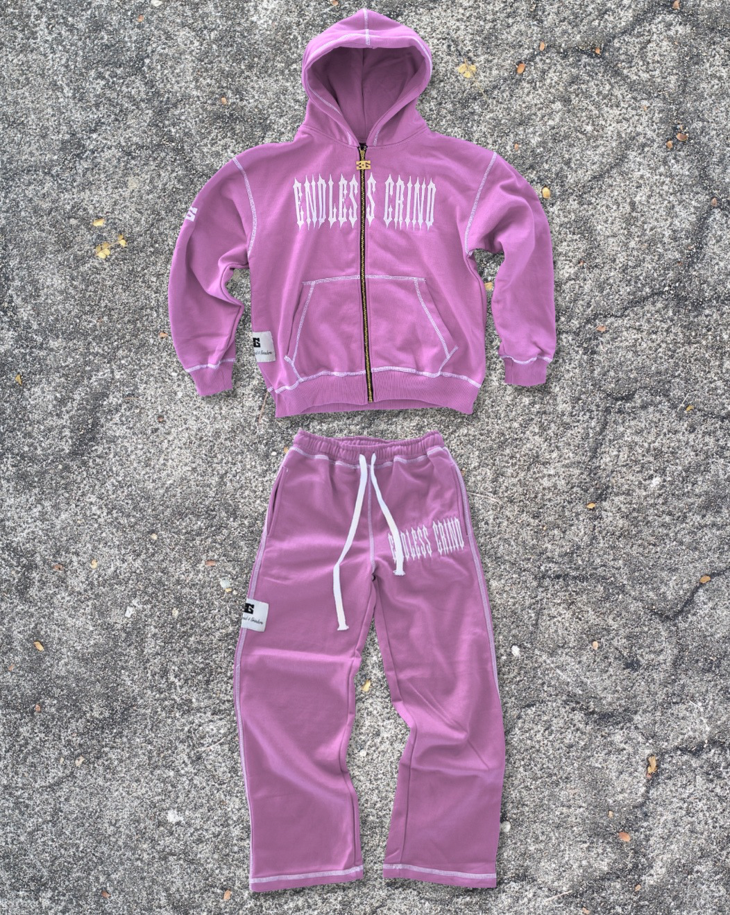 PINK LNEM SWEATSUIT
